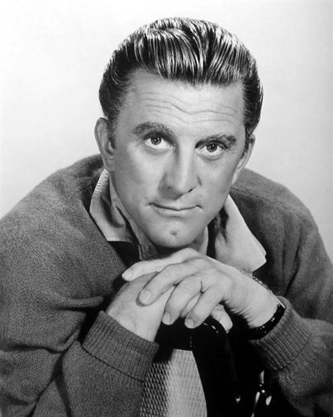 Studio publicity portrait of Kirk Douglas