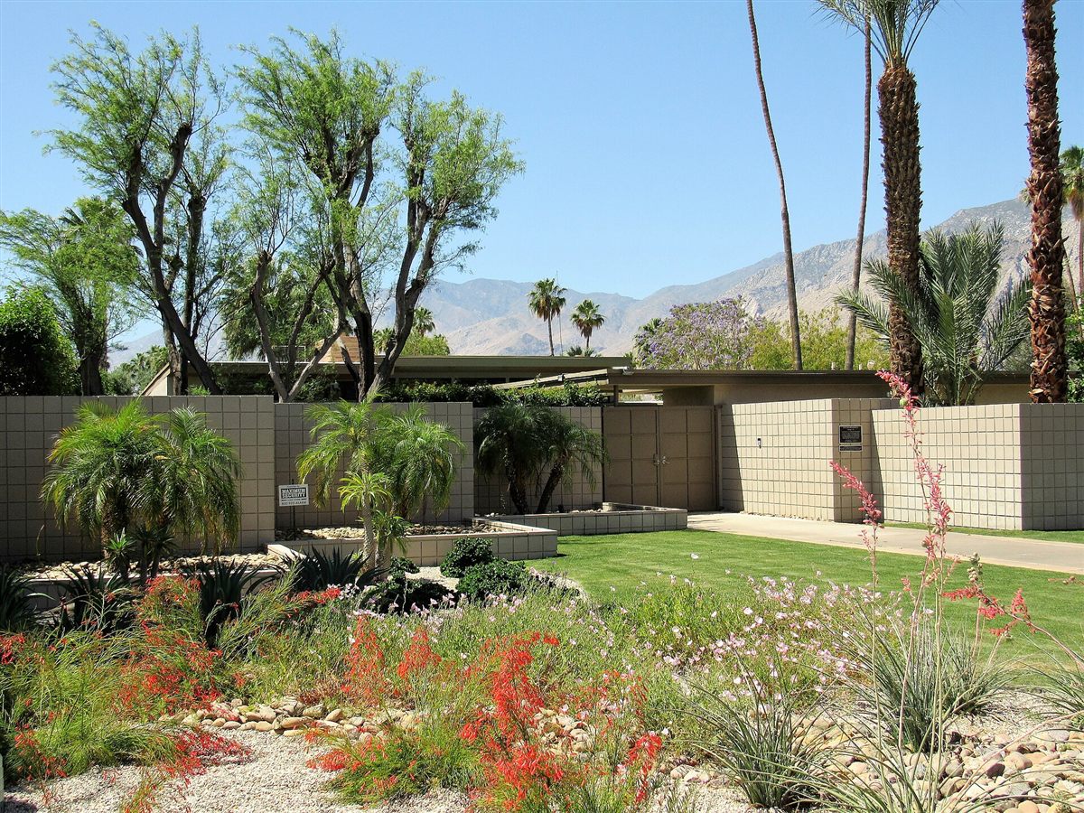 Twin Palms, the Frank Sinatra residence designed by E. Stewart Williams